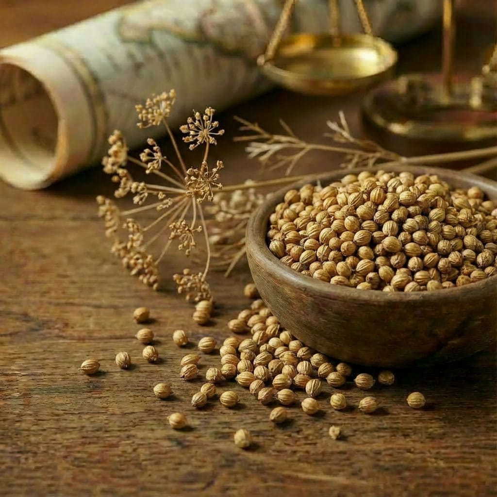 Coriandro en Grano
