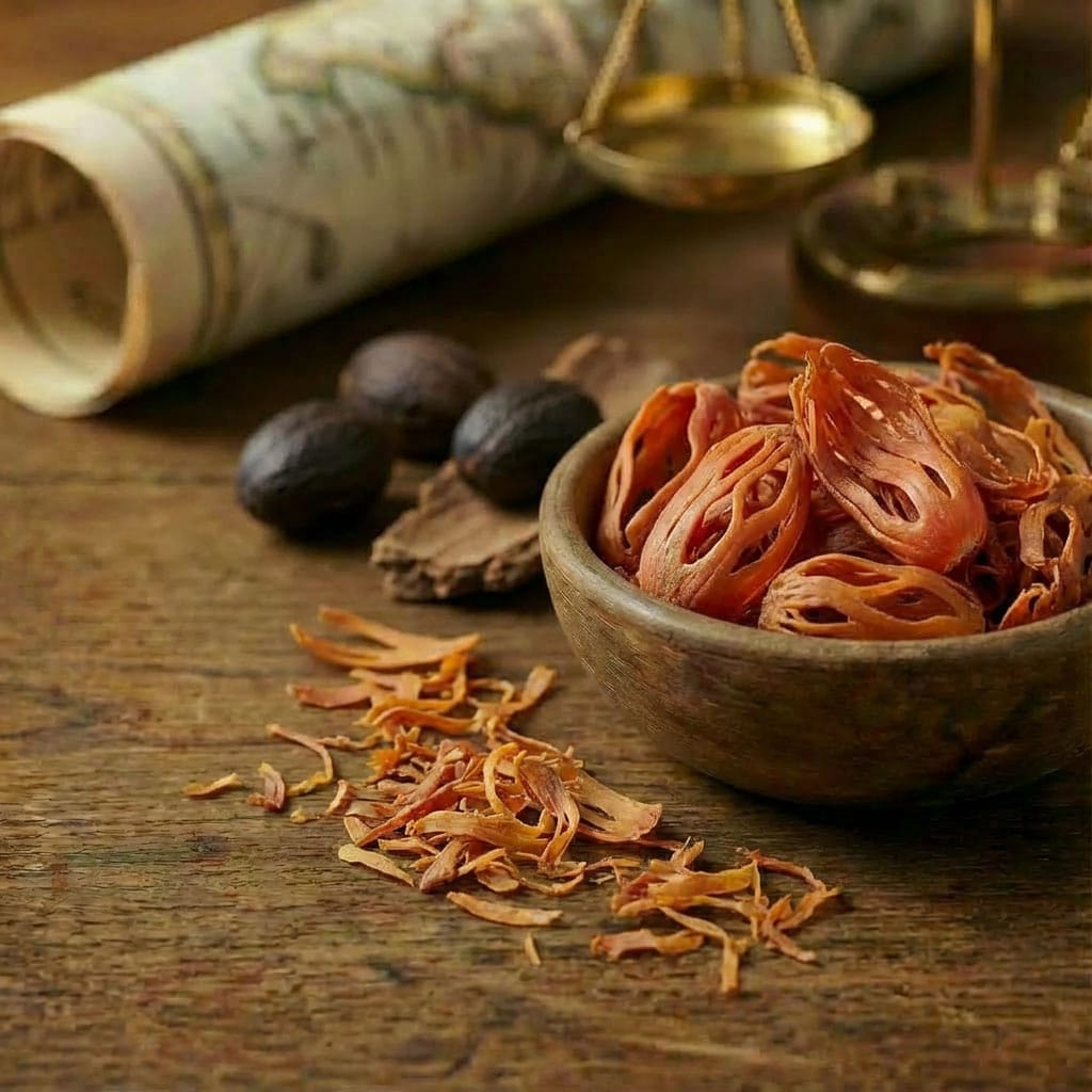 Macis (Cáscara de Nuez Moscada)